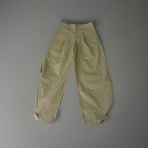 NWT Cider Women Size Small Olive Green Trouser Barrel Pant